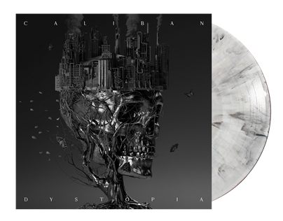 Caliban - Dystopia. Ltd Ed. Black/White Marbled LP. Only 300 worldwide! 